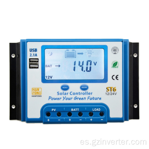 Controlador de carga solar PWM de conmutación automática MPPT